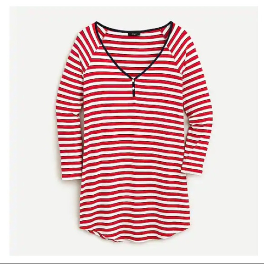 J. Crew V-neck Sleep dress in softest jersey
